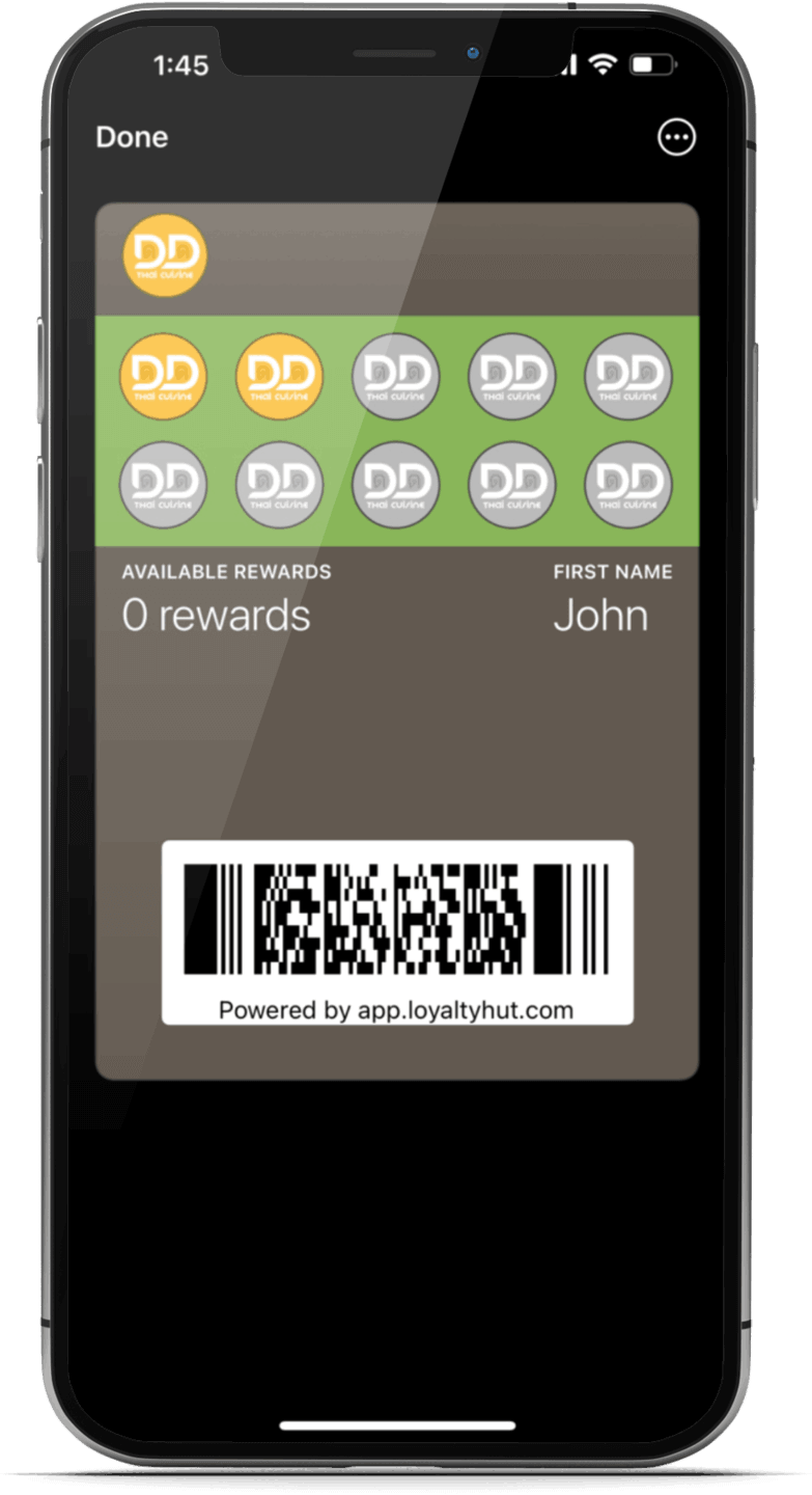 DD Thai Loyalty Program